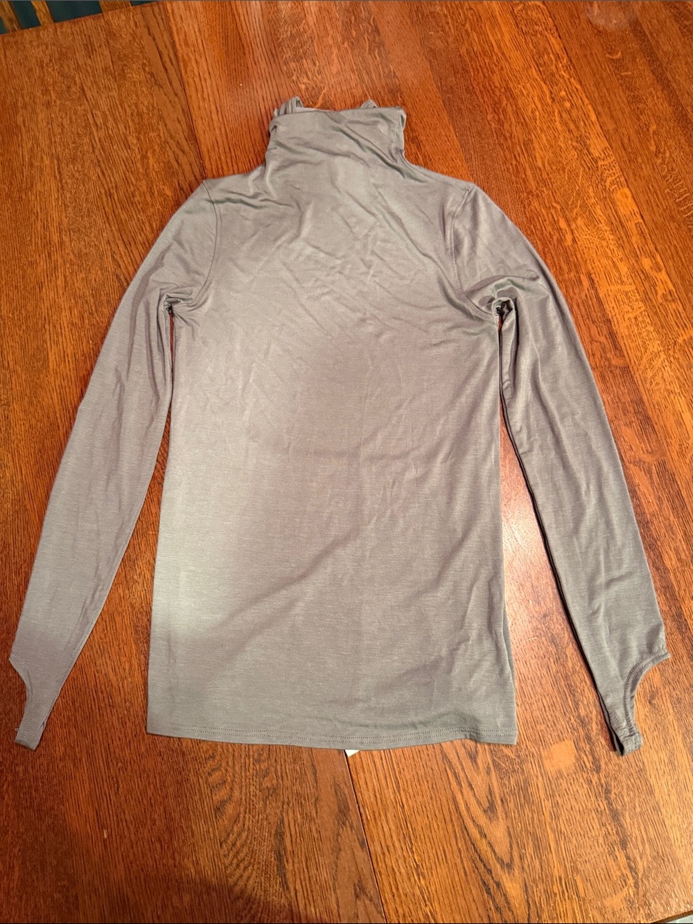 NWT Joah Brown Woman’s Open Back Sage Green Turtleneck